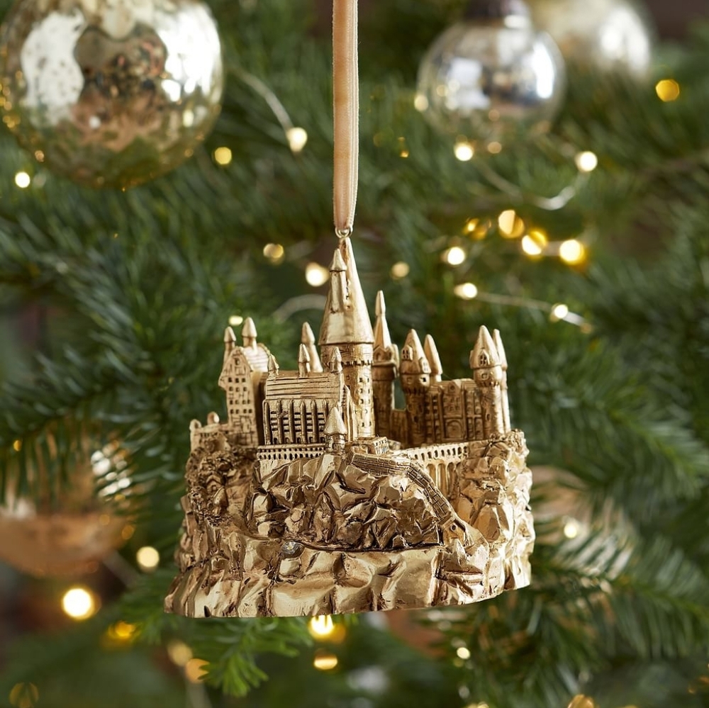 🏰 Pottery Barn Teen Harry Potter Hogwarts Castle Light-up Ornament